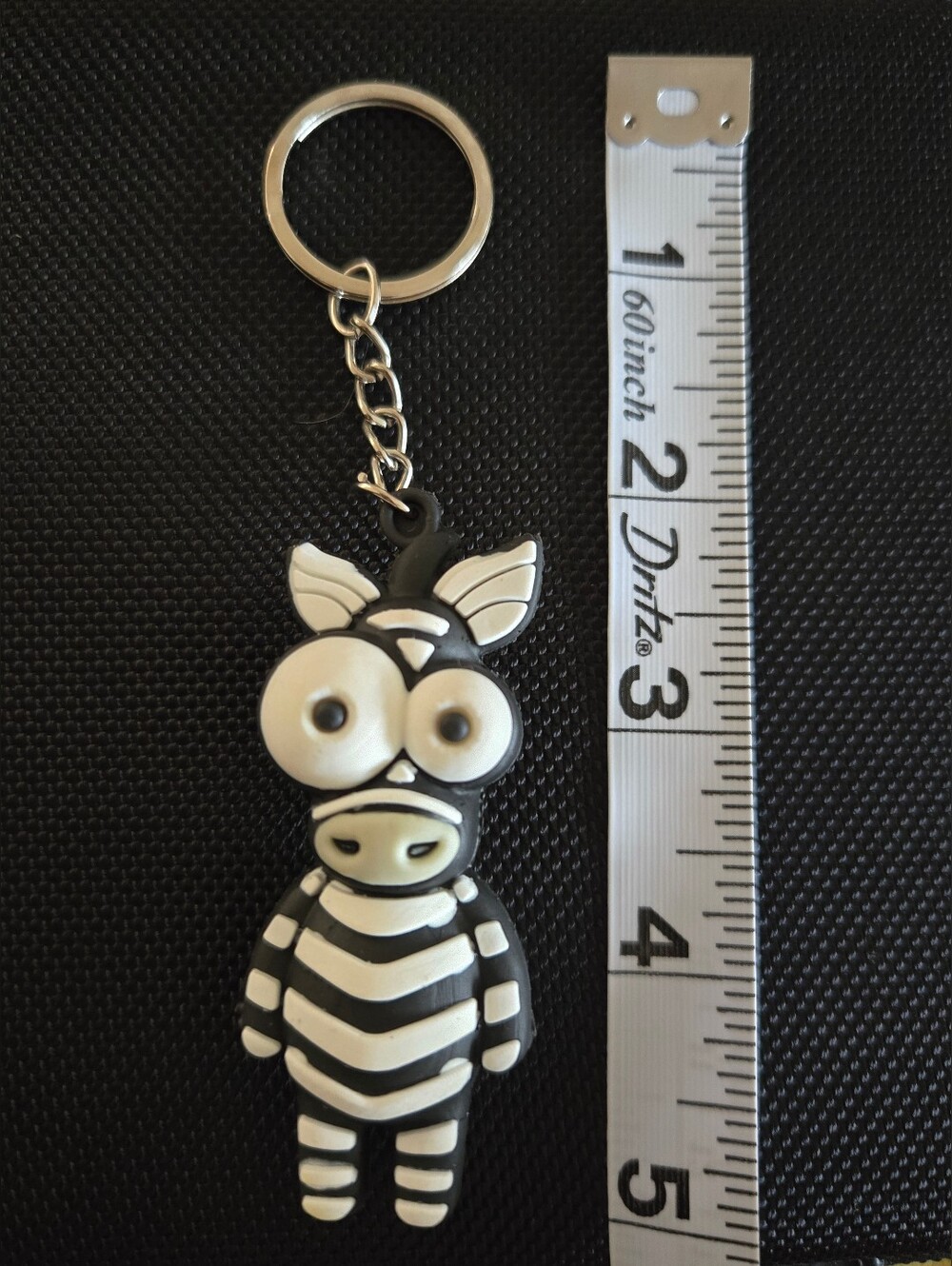 Zebra Fun Key Chain - Picture 2 of 4
